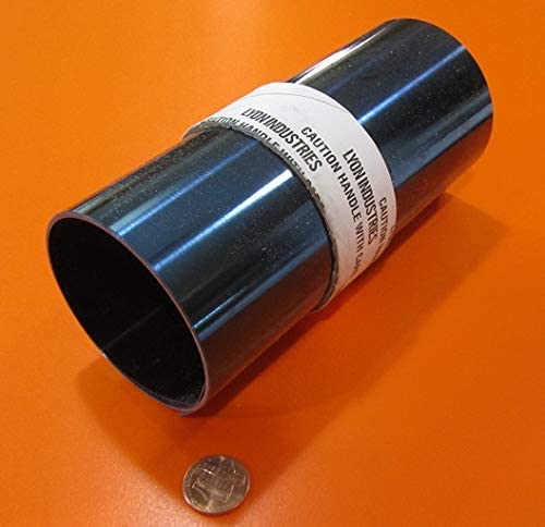 1095 Blue Temper Spring Steel Sheet .007