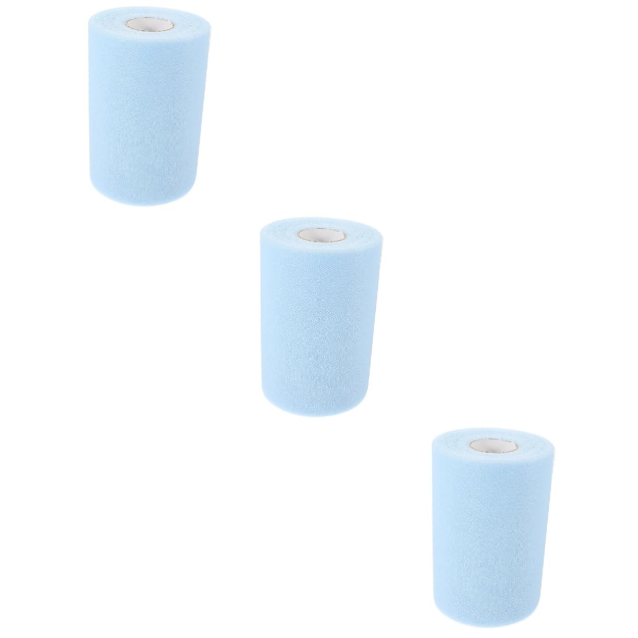 NUOBESTY 3rouleaux Tulle De Mariage Éblouissant Ruban Décoratif Avec Paillettes Brillantes Pour Et Décorations De Fête