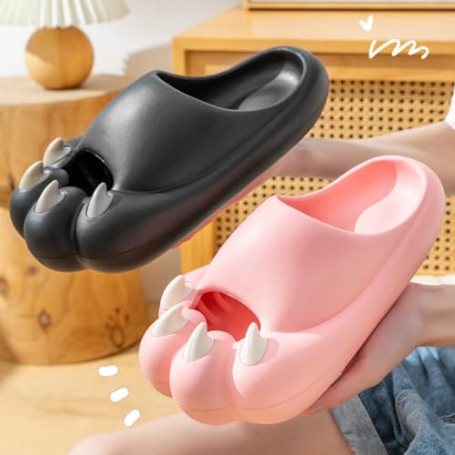 Cat's Claw Slippers EVA Bathroom Slippers Ladies Summer Outside Wear Home Indoor Thick Soles Non-slip Cute Couple3