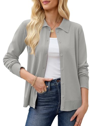 Image of Heymoments Womens Lightweight Cardigan Sweaters Fall Outfits