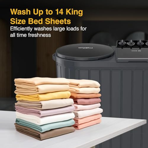 Image of Whirlpool 11Kg Semi-Automatic Top Loading Washing Machine (Ace XL 11, Graphite Grey (10YR)