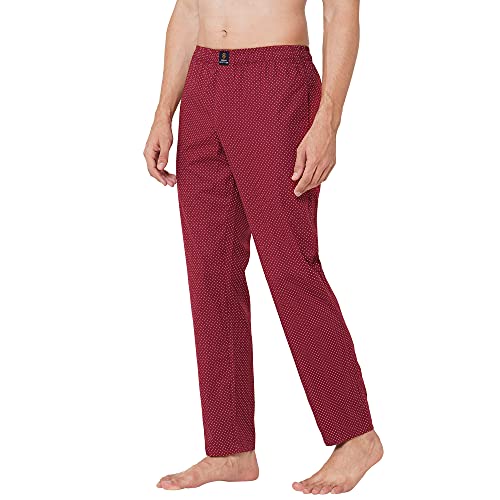 Image of Urban Scottish Men's Lounge Pants 100% Cotton Men's Lounge Night Pant Comfortable Leisure-Wear Lower with an Elastic Waist-Band and Regular Fit Track Pants, Machine Washable Stay at Home