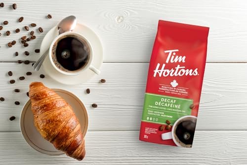 Tim Hortons Decaf Coffee, Fine Grind Bag, Medium Roast, 300g - 4