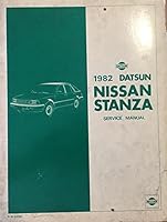 1982  Datsun Nissan Stanza Service Manual B000KGVC5G Book Cover