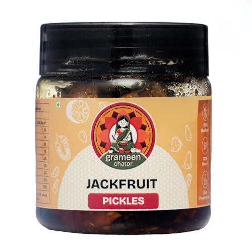 Image of Grameen Chator Jackfruit Pickle - 100g (Pack Of 1) | Authentic Homemade Traditional Achar |No Artificial Preservatives| Authentic Less Oil | Sun Dried Achar - Spicy & Tangy