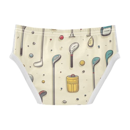 Yuiboo Toddler Boy Briefs Cotton Organic Cotton Toddler Underwear for Boys A Father's Day in Sizes 3T2