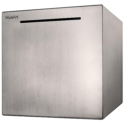 Image of Piggy Bank for Adults,Safe Piggy Banks Made of Stainless Steel,Can Only Save The Piggy Bank that Cannot be Taken Out(4.72 inch)