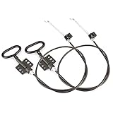 DIQMIAQ 2 PCS Sofa Recliner Pull Cable Replacement, D-Ring Recliner Release Pull Handle Cables...