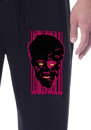 Universal Monsters Mens' The Wolfman Halloween Character Sleep Pajama Pants3