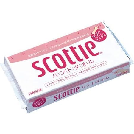 Amazon スコッテイブランド ハンドタオルも一流を しかも安いです スコッティ ハンドタオル100w ソフトタイプ 0枚 100組 60入 1パック円 税別 商品番号 60 スコッティ ティッシュペーパー