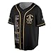 TPTK - Customize Name, Lodge Name Masonic Father of All 1784 PHA Freemason 3D Baseball Jersey S-5XL (US, Alpha, Medium, Regular, Regular, Black)