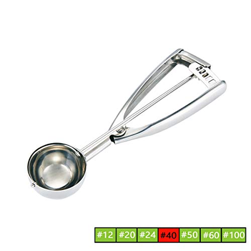 Fayomir Cookie Scooper - Ice Cream Scoop with Trigger - 2 Tablespoon/ 30ml/