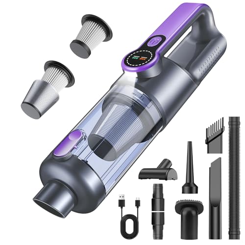 botatio Aspirapolvere Senza Fili, 17000Pa Aspirapolvere Auto...