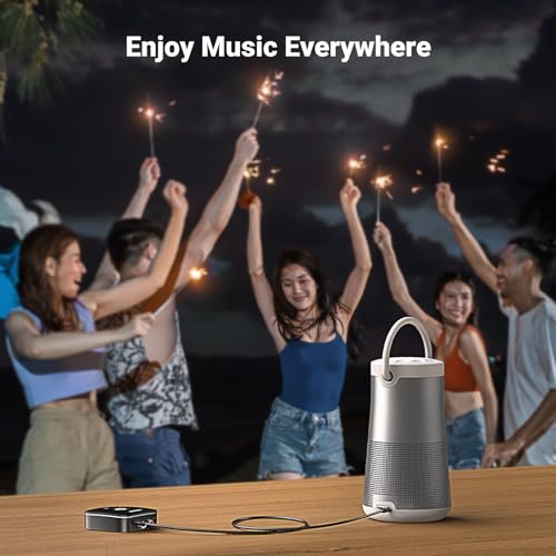 UGREEN Bluetooth 5.3 Audio Receiver - 3.5mm Aux and RCA Adapter for Hi-Fi Systems 30445