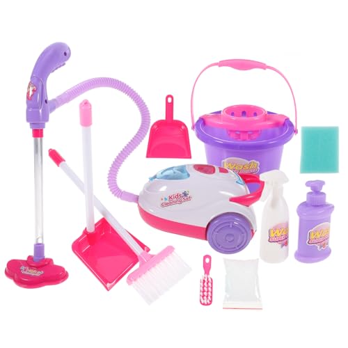 UKCOCO Simulation Vacuum Cleaner Cleaning Tool Toy for Boys and Girls Play House Role Play Pretend Cleaning Activity