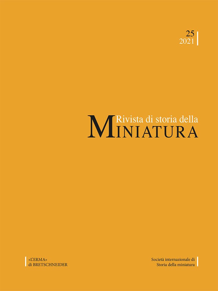 Rivista Di Storia Della Miniatura 2021 pour valider vos recherches