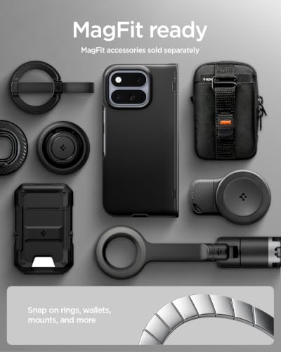 Image of Spigen Slim Armor Pro MagFit for Google Pixel 11 Pro Fold - Black