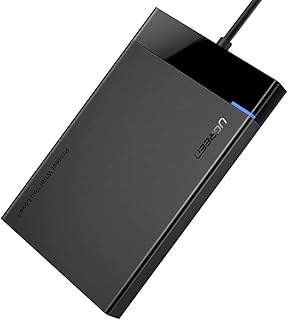 U-G-R-E-N Case Gaveta Hd Externo Protocolo de Interface Usb 3.0 para Sata3 de 2.5 polegadas Velocidade de Transferência de Dados de Até 5Gbps Compatível com protocolo UASP Windows Linux Mac Os / No Brasil