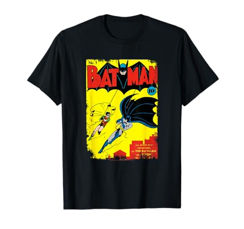 Image of DC Comics Batman Comic Cover T-Shirt
