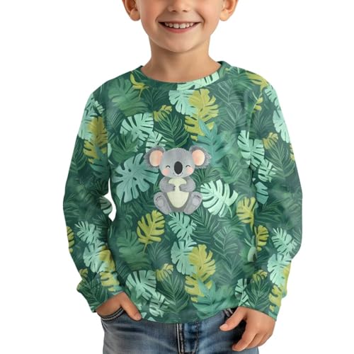 Image of Long Sleeve Shirts for Girls Winter Tops 3-16t Cartoon T Shirts for Fall Clothes