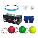 Dynamic Reaction Training: This boxing reflex ball promotes dynamic exercise by improving reaction time and hand-eye coordination, providing a versatile solution for home fitness activities that cater to individuals of every age group, providing consistent engagement in physical activity within a convenient setting