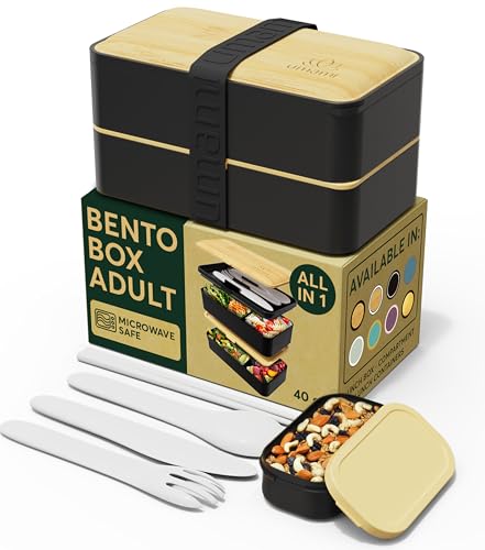 UMAMI Premium Bento Lunch Box for Adults/Children - Includes 1 Sa...