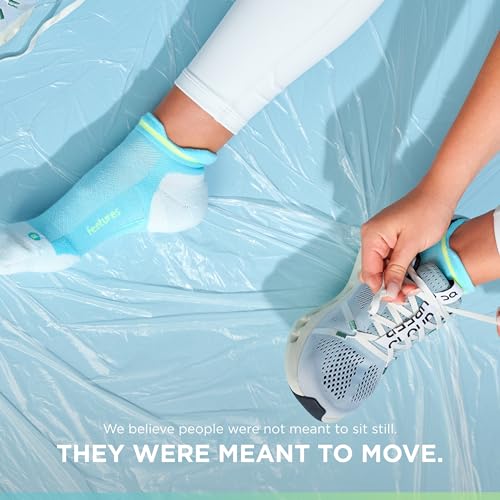 Image of Feetures Elite Max Cushion No Show Tab - Running Socks for Men & Women, Athletic Compression Socks, Moisture Wicking