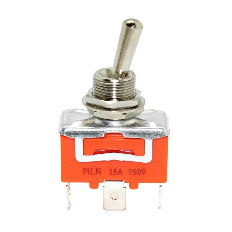 FILN 250V/15A 2 pins on Off Heavy Duty auto Boat Toggle Switch Rocker Switch