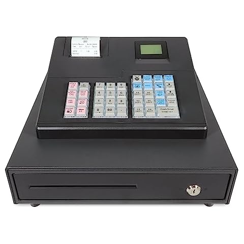 CRG XA137 Basic Cash Register Till Black Cover