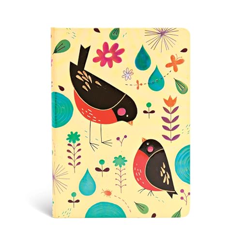 Carnet Paperblanks Maman Rougegorge Midi ligné de 176 pages à couverture rigide