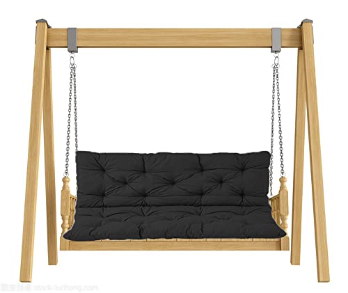 Coussin balancelle 2 ou 3 places avec dossier matelas de banc extérieur 100x100