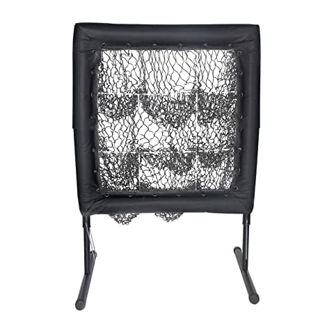 Nisorpa Baseball-Übungsnetz, 9 Ziel-Schlagzonen-Pitching Pocket, Baseball|Softball-Pitching Übungsnetz zum Schlagen und Pitchen, tragbares Baseball-Pitching-Trainingsgerät für jeden Krug Cover