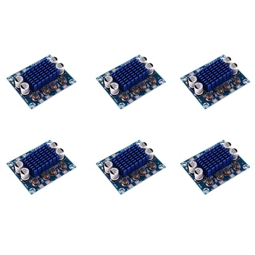 Lckiioy 6X DC8-26V 30W X 2 XH-A232 Clase D Tablero Amplificador De Potencia De Audio Digital Tablero Amplificador Mp3 Tablero De Refuerzo De Sonido 12V24V