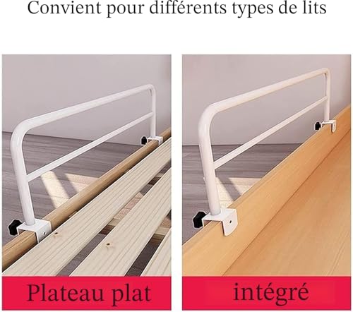 Rails de lit médicaux et barre d'appui de sécurité anti-chute pour adultes - 5
