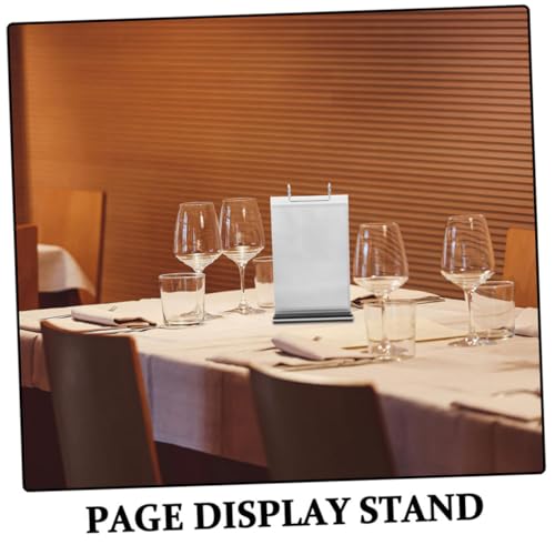 Support de menu rotatif contre l'encombrement des tables de café - 3