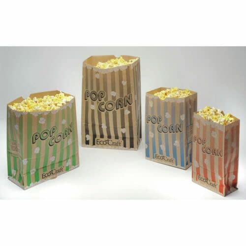 EcoCraft Popcorn Bags 170oz Case of 250