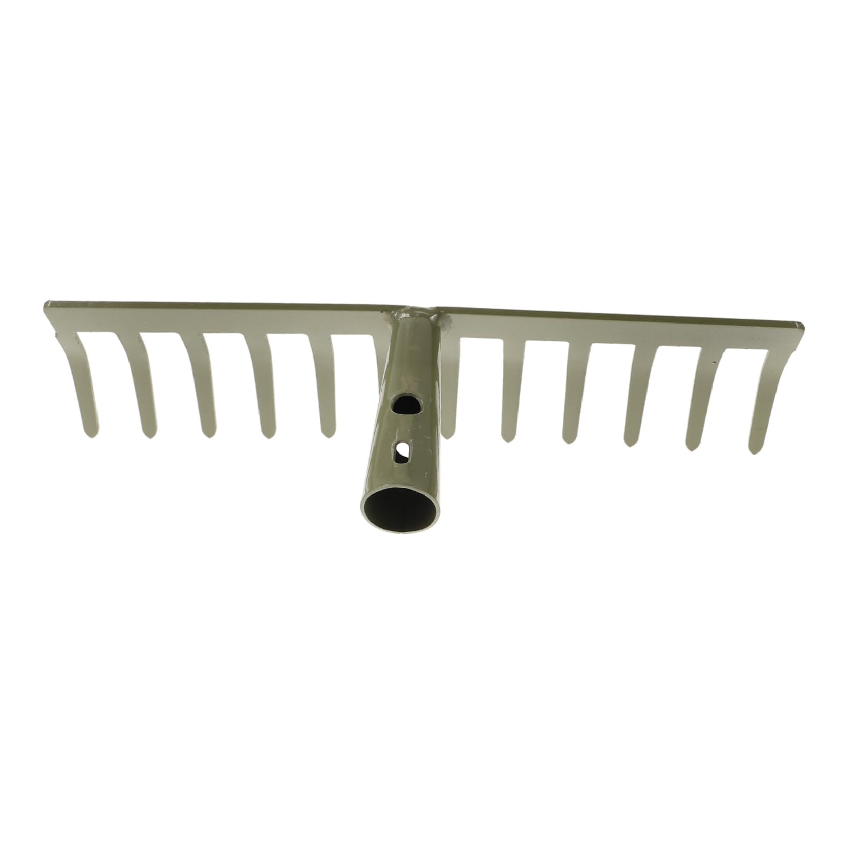 Gadpiparty 3piezas Rastrillo De Jardín De Metal De Dientes Herramienta De Jardinería Ergonómica para Rastrillar Suelo Césped y Huertos y