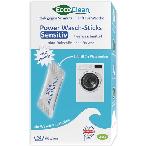 Power Wasch-Sticks Sensitiv, Feinwaschmittel *Die Weltneuheit
