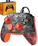 Rematch Core ゴースト カモブラック&オレンジ 有線 USB Xbox公認 PC/Xbox Series X|S対応 TBC-2001-95