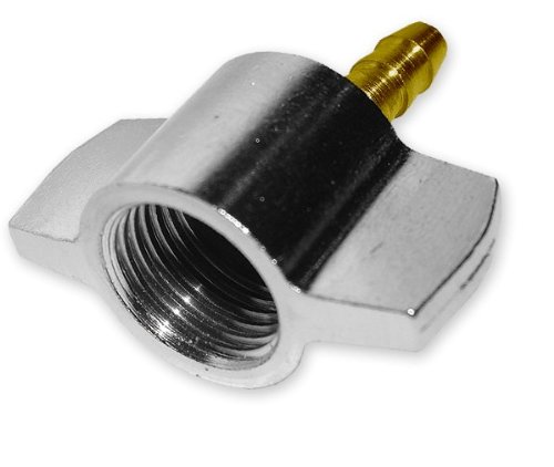 Dado Ad Alette M16 Per Tubo Ad Aria Compressa Da 6 Mm.