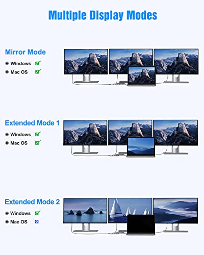 Usb C Docking Station Dual Displayport,9 In 1 Laptop Docking Station Dual Monitor With 2 Dp, Hdmi, 3*Usb 3.0,100W Pd,Sd & Tf Slot,Usb C Hub Multiport Adapter For Macbook/Dell/Hp/Lenovo/Steam Deck #TOP2