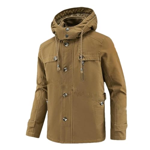 Veste de ski homme chaude et longue parka pour affronter le gel en montagne