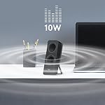 Logitech Z207 Kabellose PC-Lautsprecher, Bluetooth, Stereo Sound, 10 Watt Spitzenleistung, 3.5 mm Eingang, Kopfhörerbuchse, Easy-Switch Feature, EU Stecker, PC/TV/Tablet/Handy - Schwarz – Bild 4