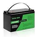 DATOUBOSS 12V 100Ah LiFePO4 Battery, Built-in 100A BMS, 1280Wh Rechargeable Lithium Battery, 15000+ Deep Cycles, Group 31 Battery for RV, Solar, Marine, Off-Grid, Home Energy Storage