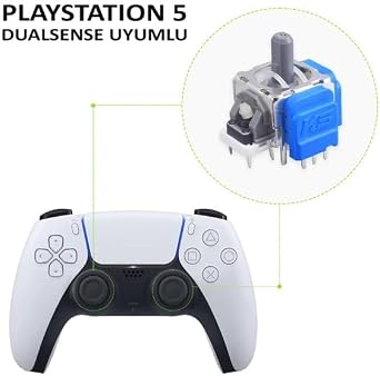 PS5 Orijinal Mavi KS Joystick Analog Motor Mekanizma 1 Adet