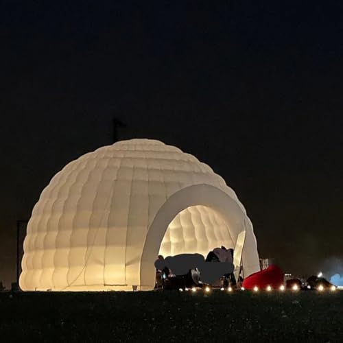 Portable LED Inflatable Igloo Dome Tent Inflatable Marquee...