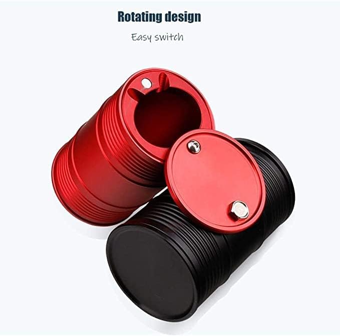 Ashtray with Lid,Portable Car Ashtray For Dodge Cool Bo/Fengzhe/Coolway/Challenger/Charger, Led Light With Flip Lid, For Cars, Homes, Offices And Outdoors, Car Accessories Interior