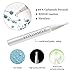 Teeth Whitening Kit,At-Home Teeth Whitener System Without Sensitive,16-LED Whiten Accelarator Light,35% Hydrogen Peroxide Whitening Pens,Teeth Whiten Tray with iPhone/Android/USB Adapter for Home Use