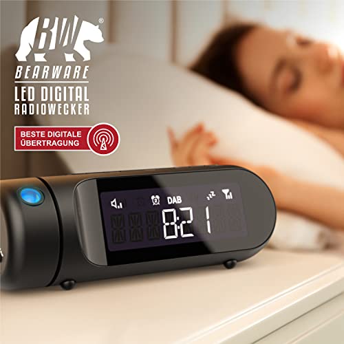 DAB Radiowecker CSL-Computer mit Projektionsfunktion und DAB Plus Radio