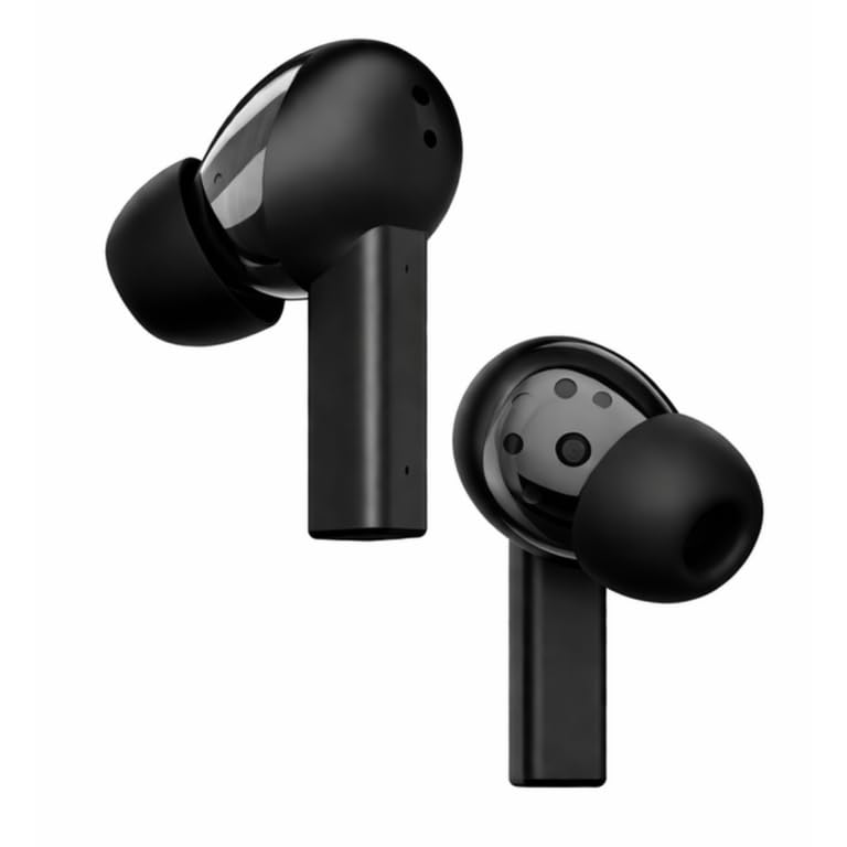 Image of Buds Marine TWS Earbuds | ANC Noise Cancellation | 13mm Driver | 35H Battery | BT 5.3 | ENC Mic | Alloy Case Design (Black)